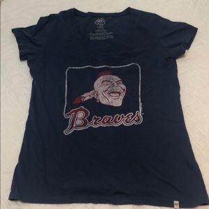 V neck Braves T-shirt